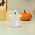 thumbnail image 4 of Adornos decorativos, regalos, decoraciones de festivales, lindo juego de adornos de luz nocturna fantasma, decoración divertida de escritorio para el hogar de Halloween, artesanías de cerámica, decora, 4 of 9