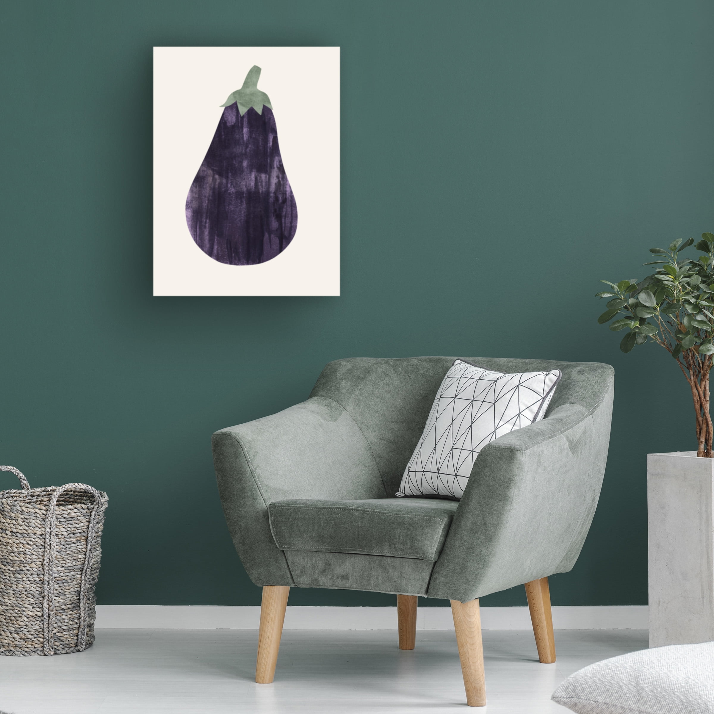 Victoria Barnes 'Organic Veg VIII' Canvas Art