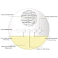 thumbnail image 2 of White Noise Machine for Sleeping   20 Soothing Sounds Machine with Baby Night Light  Timer and Memory Function, 2 of 6