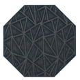 thumbnail image 1 of Furnish My Place Indoor Floor Rug - 4 ft. Octagon, Navy, Geometrical Print, Customized Area Rug for Bedrooms, Hallways, Living Rooms, 1 of 5