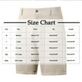 thumbnail image 3 of LpwkSSA Mens Flat Front Golf Shorts Lightweight Fabric Design Quick Dry Relaxed Silhouette for Golf Activities Yellow XXXL, 3 of 3