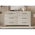 thumbnail image 1 of HMD Wallace 6 Tiroir Commode Boîte A, Gris Clair, 1 of 3