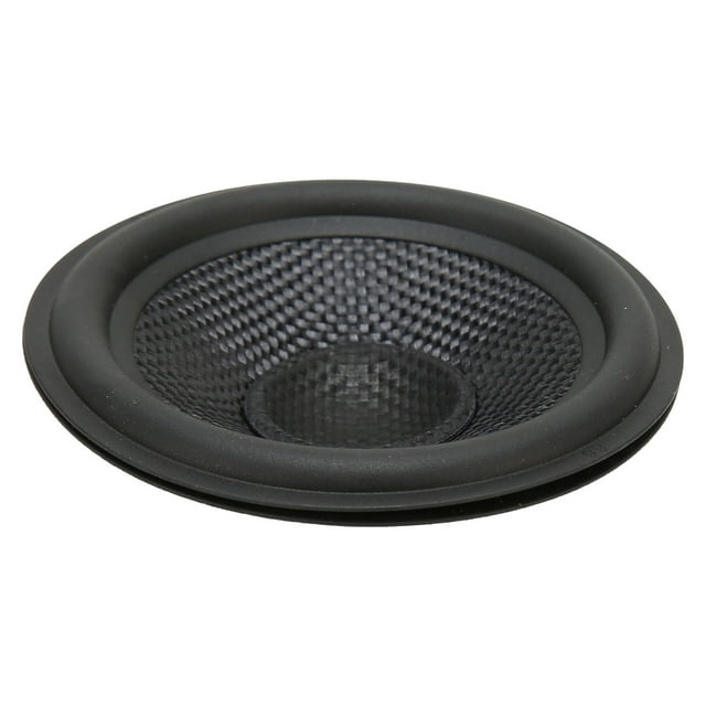 Speaker Paper Speaker Cone Drum Paper 1 Inch Inner Diameter Rubber Surround Subwoofer Cones Drum Paper For 4 Inch Speaker