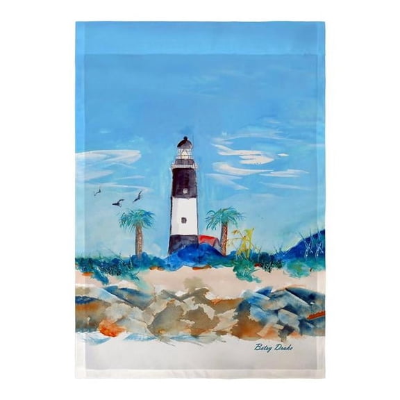 Betsy Drake FL1121 12.5 x 18 in. Tybee Lighthouse, GA Flag