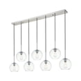 thumbnail image 3 of Baxter 7 Lights Chrome Pendant With Clear Glass, 3 of 5