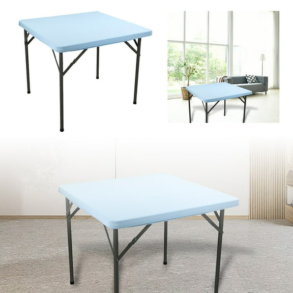 Elastic Fitted Tablecloth - Waterproof Stretch Washable Table Cover for Indoor & Outdoor Use | Spandex Polyester Picnic Table Cloth for Camping, Parties, Banquets | Fits Round & Folding Tables