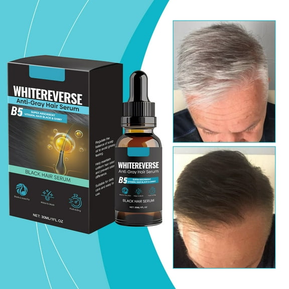 HYLLai Anti-Gray Hair Serum – Melanin-Activating Treatment with Natural Herbal Extracts, 30ml