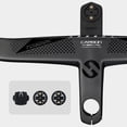 thumbnail image 2 of 1Set Fiber Handlebar Integrated Bar Stem Road Bike Handlebar 420x100mm, 2 of 8