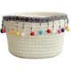 thumbnail image 1 of Storage Basket Cotton Rope Small Baby Storage Box Nursery Decoration Basket Foldable Desktop Organiz, 1 of 4