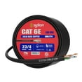 thumbnail image 2 of SYSTON CABLE TECHNOLOGY Cat 6E Ethernet Network Cable - 250 FT, 600MHz 23AWG Solid Bare Copper Wire Outdoor/Indoor, Bulk No Ends 10 Ft to 1000 Ft Available, Heat Resistant Riser Rated - CMR, 2 of 8