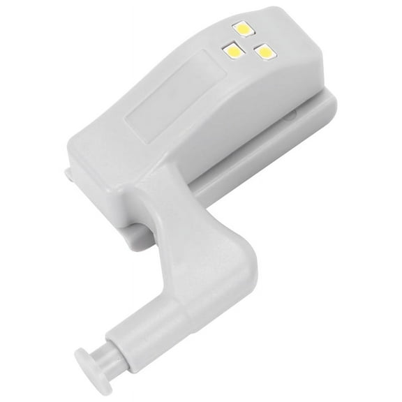 10Pcs Cabinet Cupboard LED Hinge Light Lamp Warm White
