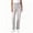White # Womens Pants, variant on Goodtrade8 Women's Fashion Solid Color Elastic Waist Pockets Length Pants False Jeans