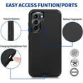thumbnail image 2 of [PST] Samsung Galaxy A54 5G Hard Defender Case, Anti-Drop Triple 3 Layers Shockproof Heavy Duty Defender Hard Case Cover, 2 of 6