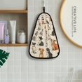 thumbnail image 4 of Hanging Hand Towels For Kitchen Bathroom Home Decor Lightweight Dog Painting, 4 of 6