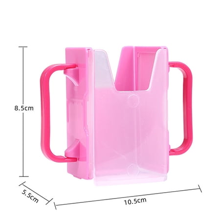 Anti-Squeeze Cup Holder Adjustable Milk Cup Holder Juice Box Holder