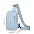 thumbnail image 3 of Clearance Under $5 Boovnll Sling Bag for Women Men, Multipurpose Large Capacity Crossbody Bag, Fashion Portable Chest Bag for Outdoor Hiking, Camping, Trip, Travel, Backpack, Sling Bag, 3 of 6