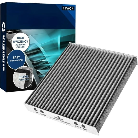 Cabin Air Filter Replacement for CP285 CF10285 Toyota Lexus Scion Camry Corolla Tundra Highlander Prius Vehicle Premium Cabin filter with Activated Carbon(1 pack)