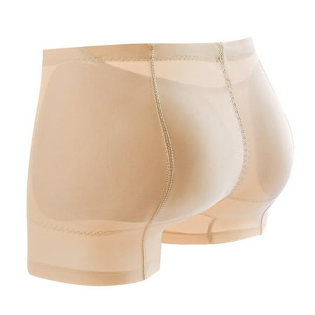 Yuhangmm Women s Panties Women s High Waist Enhancer Panties Padded Shapewear For A Sexy Lifted Bottom Silk Thong plus Size