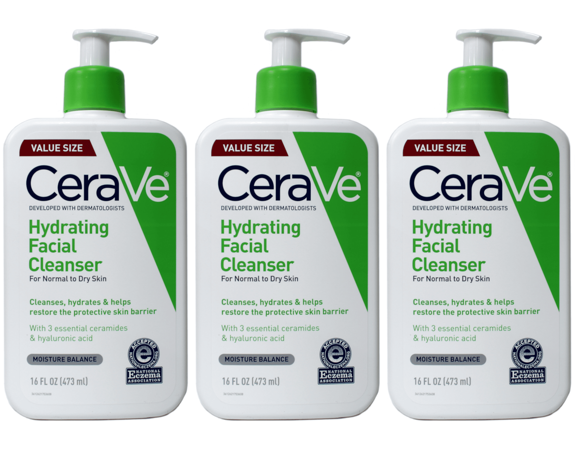 Buy CeraVe Hydrating Facial Cleanser For Normal to Dry Skin Moisture ...