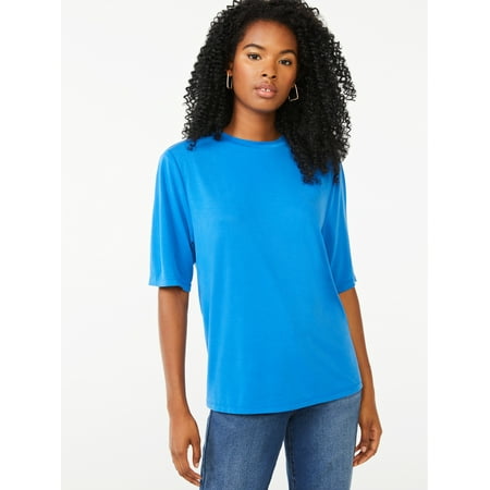 Scoop Women's Padded Shoulder T-Shirt