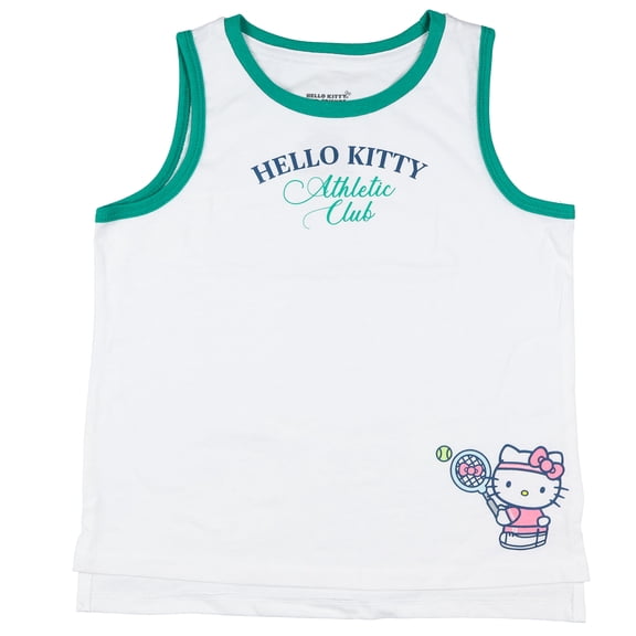 Hello Kitty And Friends Girls Athletic Club Tank Top Graphic T-Shirt