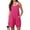 Rose Red, variant on Fantaslook Jumpsuits for Women Casual Summer Rompers Sleeveless Loose Spaghetti Strap Shorts Overalls Jumpers with Pockets
