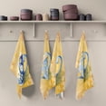 thumbnail image 5 of Kitchen Towel 28x18 Inches x1，Plate Towel, Decorative Towel, Napkin, Tea Towel Tea Towels For Kitchen Dish Cloths & Dish Towels Blue Cup, 5 of 7