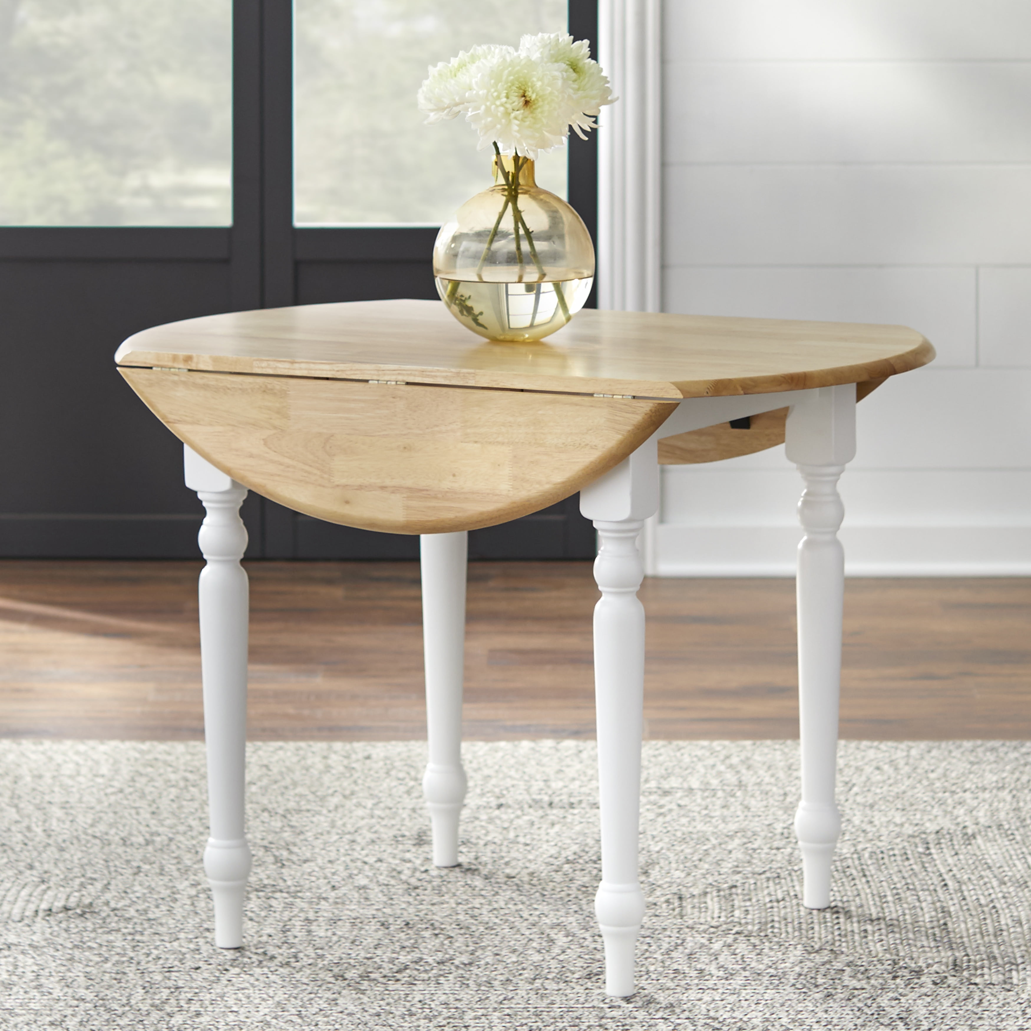 Tms Round Drop Leaf Dining Table
