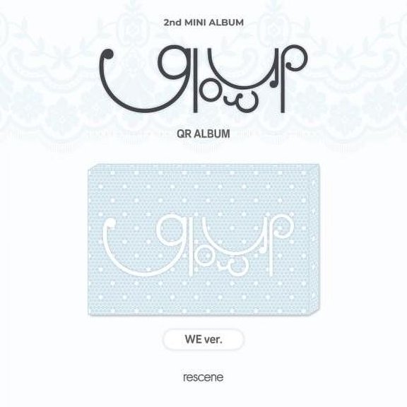 RESCENE - [GLOW UP] 2nd Mini Album QR WE Version