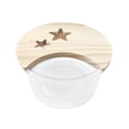 thumbnail image 2 of Caja de baño de arena para hámster, decoración de hábitat, contenedor de arena extraíble, ducha de baño de arena redondo grande, 2 of 9