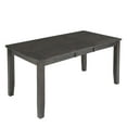 thumbnail image 3 of Jofran Willow Creek Distressed 78" Extension Solid Pine Counter Height Table, 3 of 5