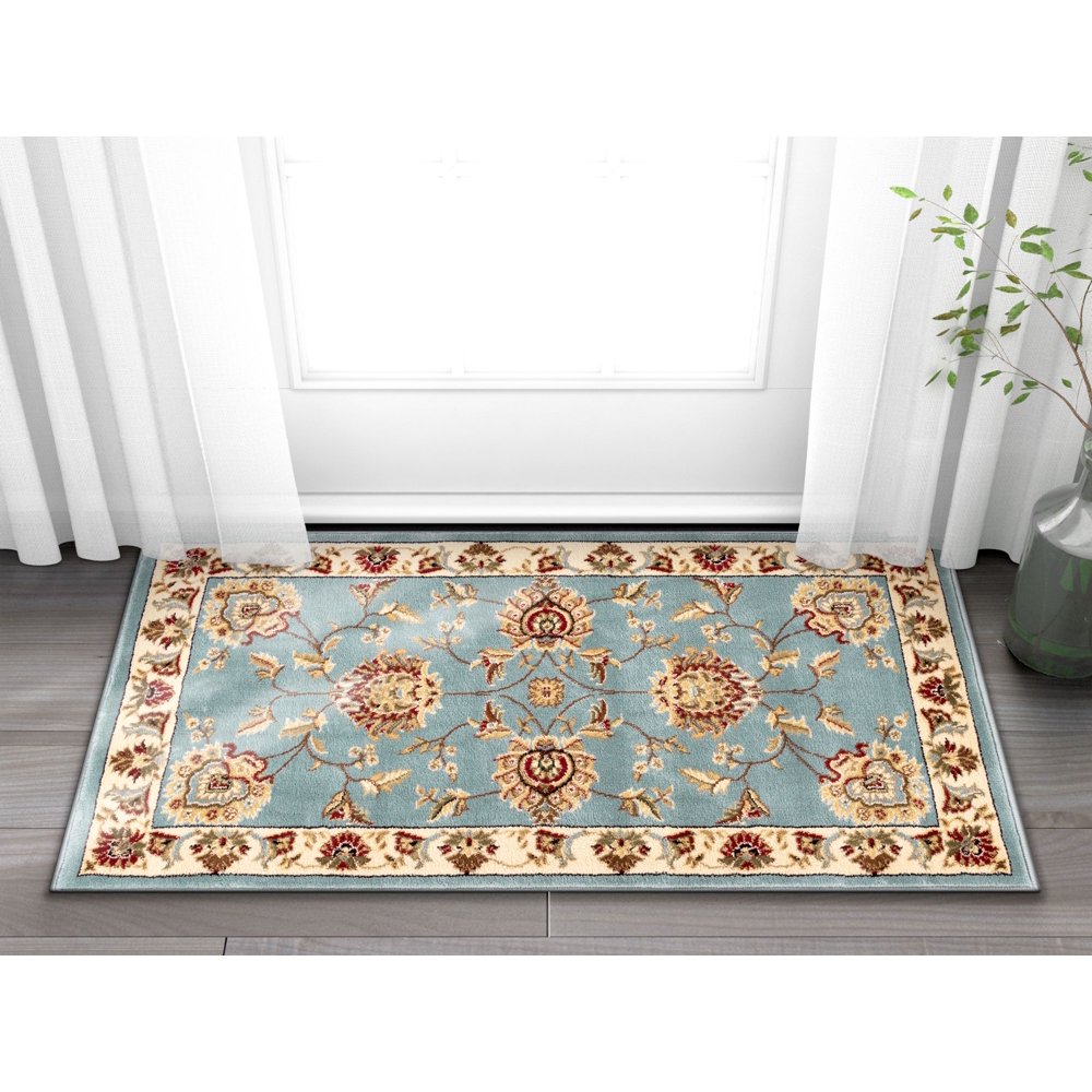 Sultan Sarouk Light Blue Oriental 2x 4 (2'3" x 3'11") Area Rug Persian