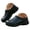 Black, variant on Men's Womens Water-proof Slip Mule Clogs Lightweight Non Slip Garden Work Shoes Comfortable Platform SlidesSandals Black Size 10.5