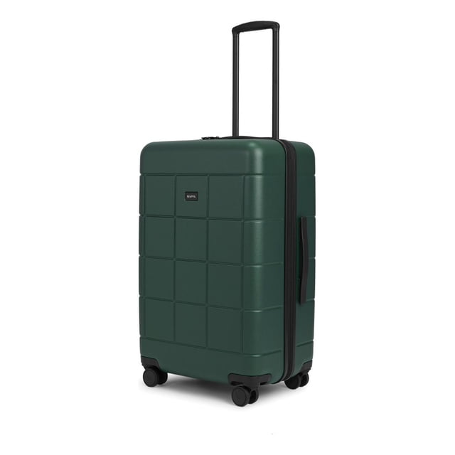Maleta de Viaje Mappa Original, Maleta Rígida y Resistente, Candado TSA, Pad de Compresión y Ruedas 360, Mediana 24" verde