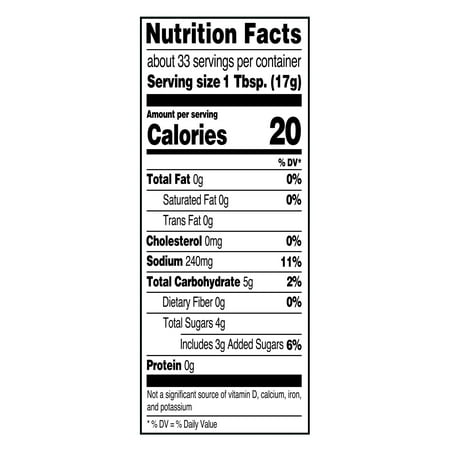 Great Value Spicy Tomato Ketchup, 20 oz