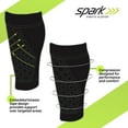 thumbnail image 5 of Spark Kinetic Calf Sleeve - Small - Compression Support with Kinesiology Tape, 5 of 7