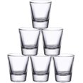 thumbnail image 1 of baomifa-1.5-Ounce Heavy Base Shot Glass Set, Whiskey Shot Glass 6-Pack GM2011B, 1 of 4