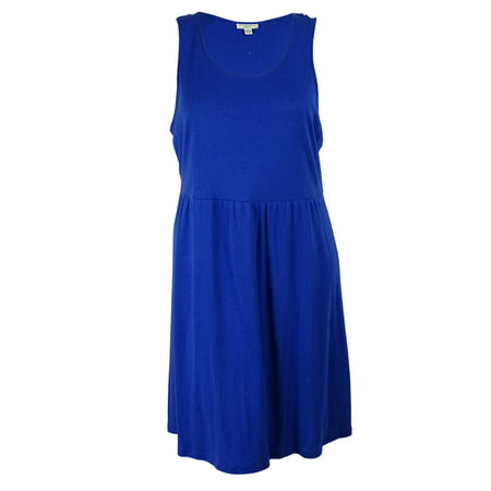Charter Club - Charter Club Women's Sleeveless Dress (3X, Blazing Blue ...