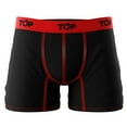 thumbnail image 5 of TOP Wear - Men's Cotton Blend Boxer Briefs - Pack of 5 - Soft, Breathable, Snug Fit, 5 of 6