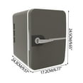 thumbnail image 3 of CNKOO 6L Hot & Cold Car Refrigerator  1X Compact and Stylish Mini Fridge with Reversible Door and Adjustable Temperature Control  Suitable for Car  Home  Office  and RV Use, 3 of 7
