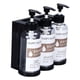 thumbnail image 5 of Dispensador de ducha de loción Contenedores de champú para baño Prensa manual Botella de loción Inodoro de hotel Dispensador de champú de fácil limpie Borrar 3 ranuras, 5 of 8