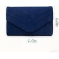 thumbnail image 2 of Kwuty Clutch Purse for Women Evening Bag Evening Purses Wedding Party Purses Clutch Bag Velvet Suede Pleated, 2 of 6