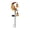 Solar Santa Moon Ground Stake Light-C A3, variant on Santa's Moonlight Lantern Solar Garden Stake, Waterproof Solar Pathway Lights for Outdoor Garden, Dusk to Dawn Solar Powered Light for Yard Patio (D)