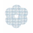 thumbnail image 7 of 13 Inch Round Placemats Set of 6, Blue Stripes Non Slip Heat Insulation PP Table Mats, Modern Gradient Abstract Ocean Waves Lines Washable Place Mats for Kitchen Dining Party Table Decor, 7 of 7