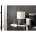 thumbnail image 3 of Lighting - Table Lamp - 16"h - gray Concrete - Ivory/Cream Shade, 3 of 3