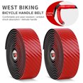 thumbnail image 4 of Ciclismo WEST BIKING Juego de correas para manillar de bicicleta de carretera con cinta adhesiva antideslizante (rojo) Ehuebsd Para estrenar, 4 of 5
