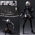 thumbnail image 2 of Play Arts Figura de acción Kai NieR AutomMiYoRHa 2 Tipo B No.9 Tipo S DX Deluxe Edition Modelo Juguetes Decoración de escritorio zhangmengya LED, 2 of 2