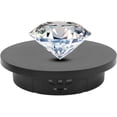 thumbnail image 1 of Rotating Display Stand, 360 Degree Motorized Rotating Turntable Display Stand, with Remote Control, USB or Battery Power Supply, 22lbs Load, for Photography, 1 of 8