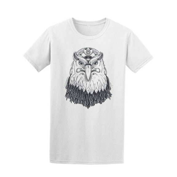 Bald Eagle Head T-Shirt Men -Image by Shutterstock, Male Large