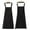Black, variant on pvdgvd Unisex Apron with Pockets, Durable Stain-Resistant Material for Kitchen BBQ, Adjustable Straps & Easy to Clean